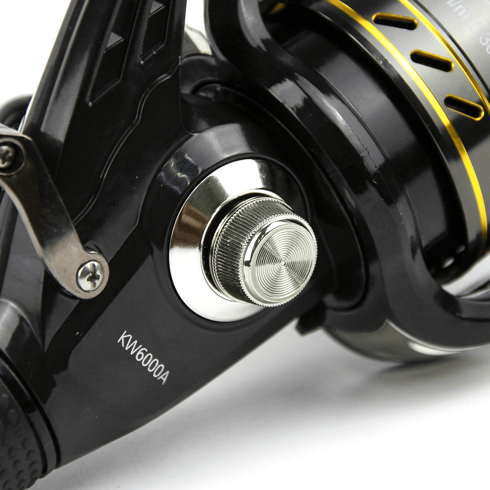 Катушка безынерционная с байтраннером Kaida KW (6000, 6+1BB, мет. шпуля)