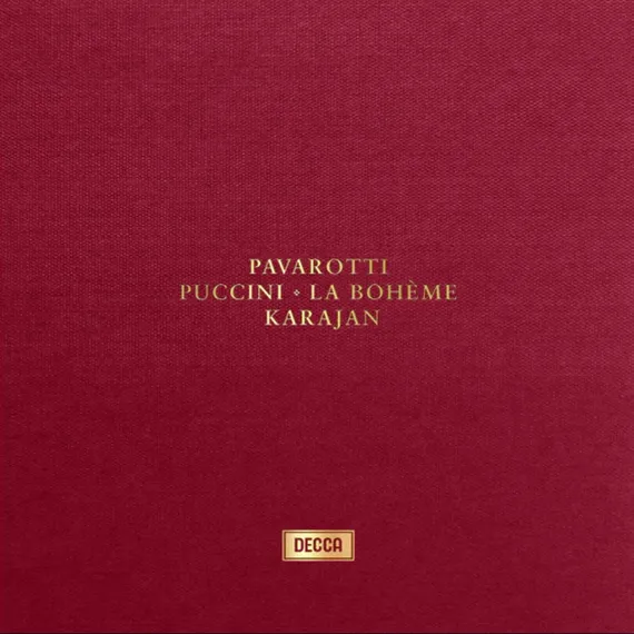 Luciano Pavarotti, Herbert Von Karajan - Puccini: La Boheme (Box) (Analogue Decca) LP