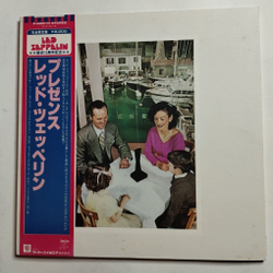 Винтажная виниловая пластинка LP Led Zeppelin Presence (Japan 1979) (Obi)