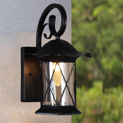 Садово-парковый светильник Reluce E27 08281-9.2-001U BK