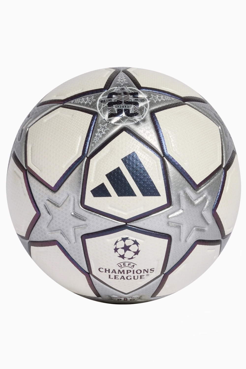 Футбольный мяч adidas UCL Pro 3rd 25/26 размер 5 - серый