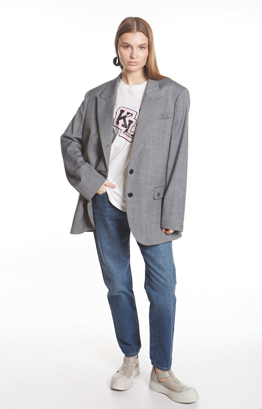 ФУТБОЛКА ОВЕРСАЙЗ K/IKONIK VARSITY