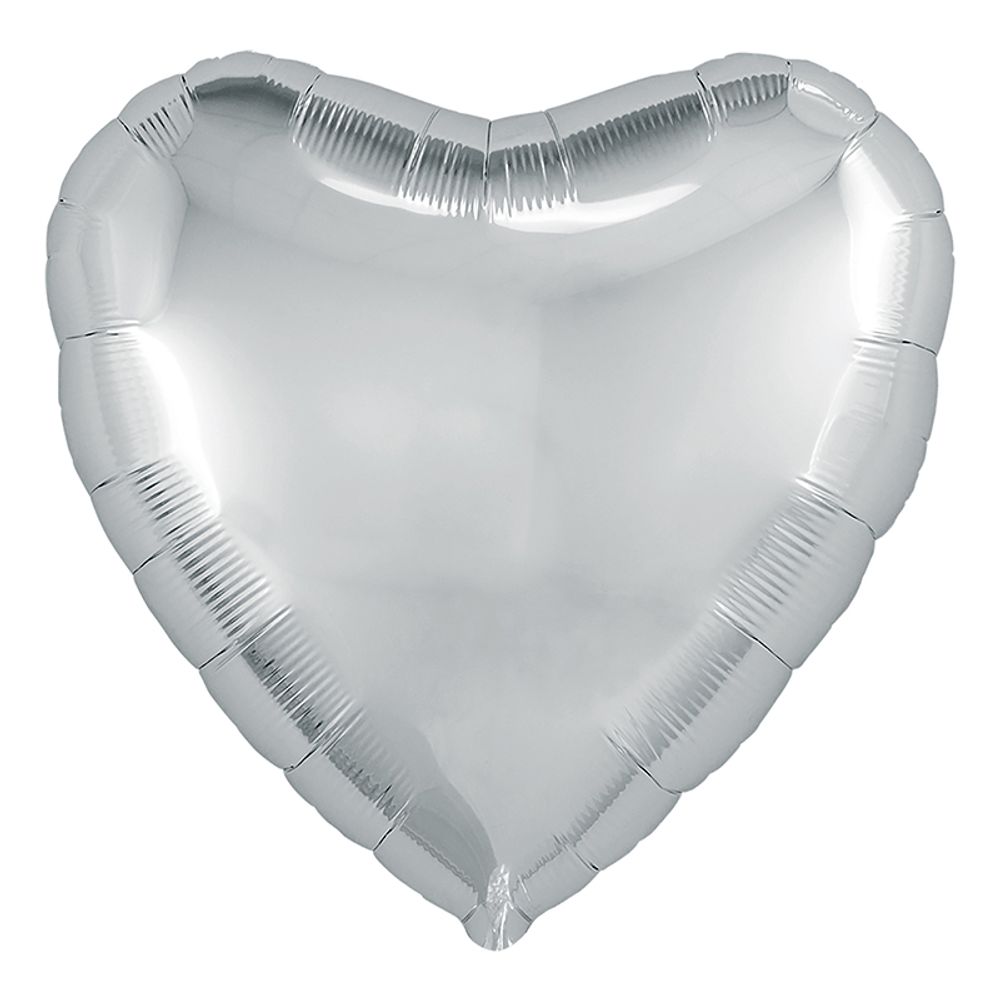 Сердце 19&quot; Серебро Agura