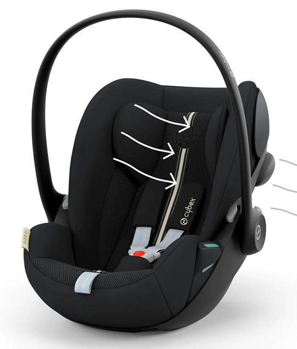 Автокресло Cybex Cloud G i-Size с базой isofix Base G Moon Black Plus