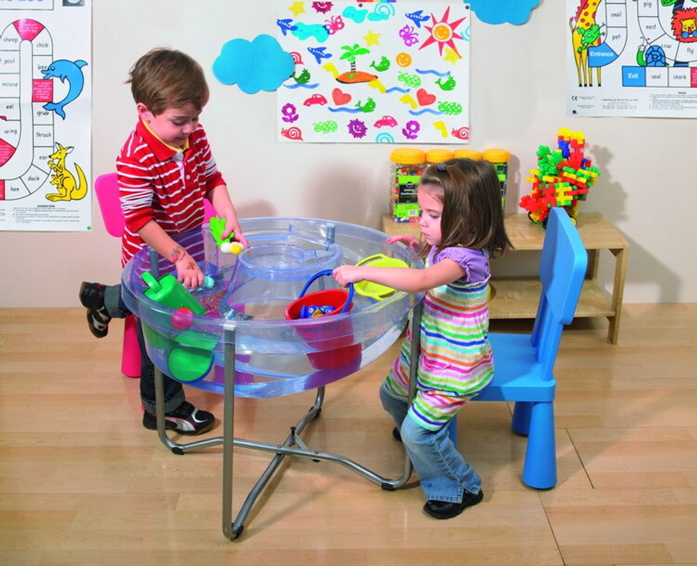 Центр воды и песка. Прозрачный, d=75 см., высота 58 см.