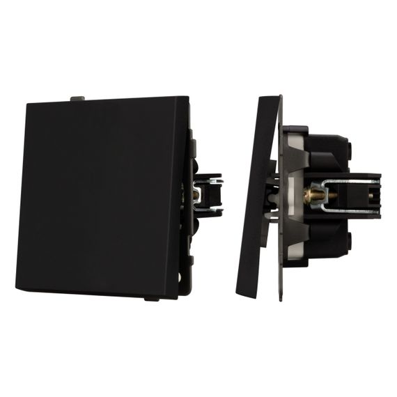 Механизм звонкового выключателя SWT-TENDO-MKR1-SFPL-BK (230V, 10A) Arlight 054587