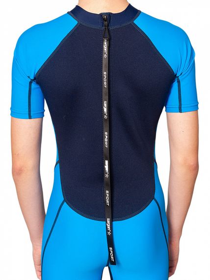 Гидрокостюм детский Sargan Sport 1081/BL 2 мм синий-голубой