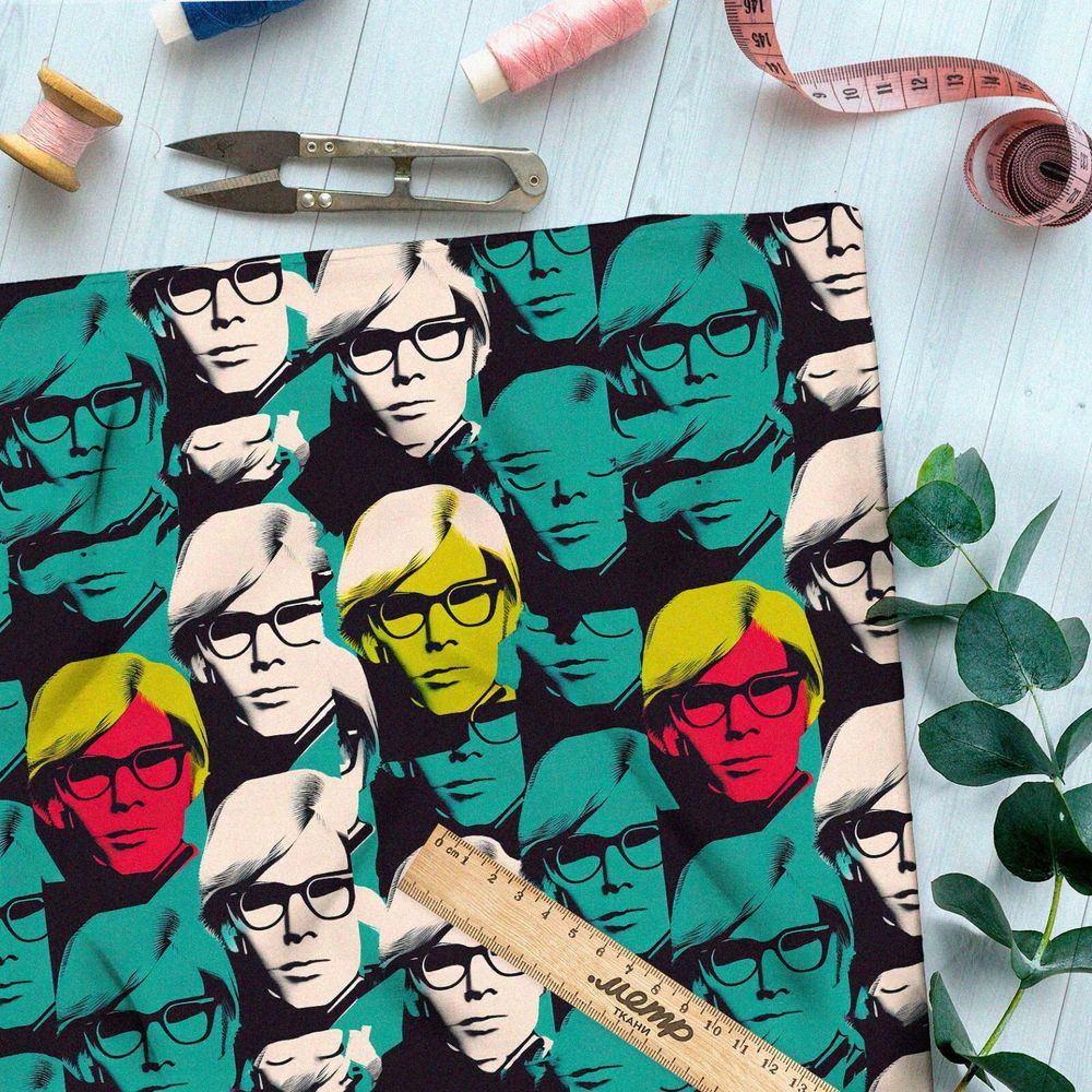 Ткань блэкаут  Энди Уорхол