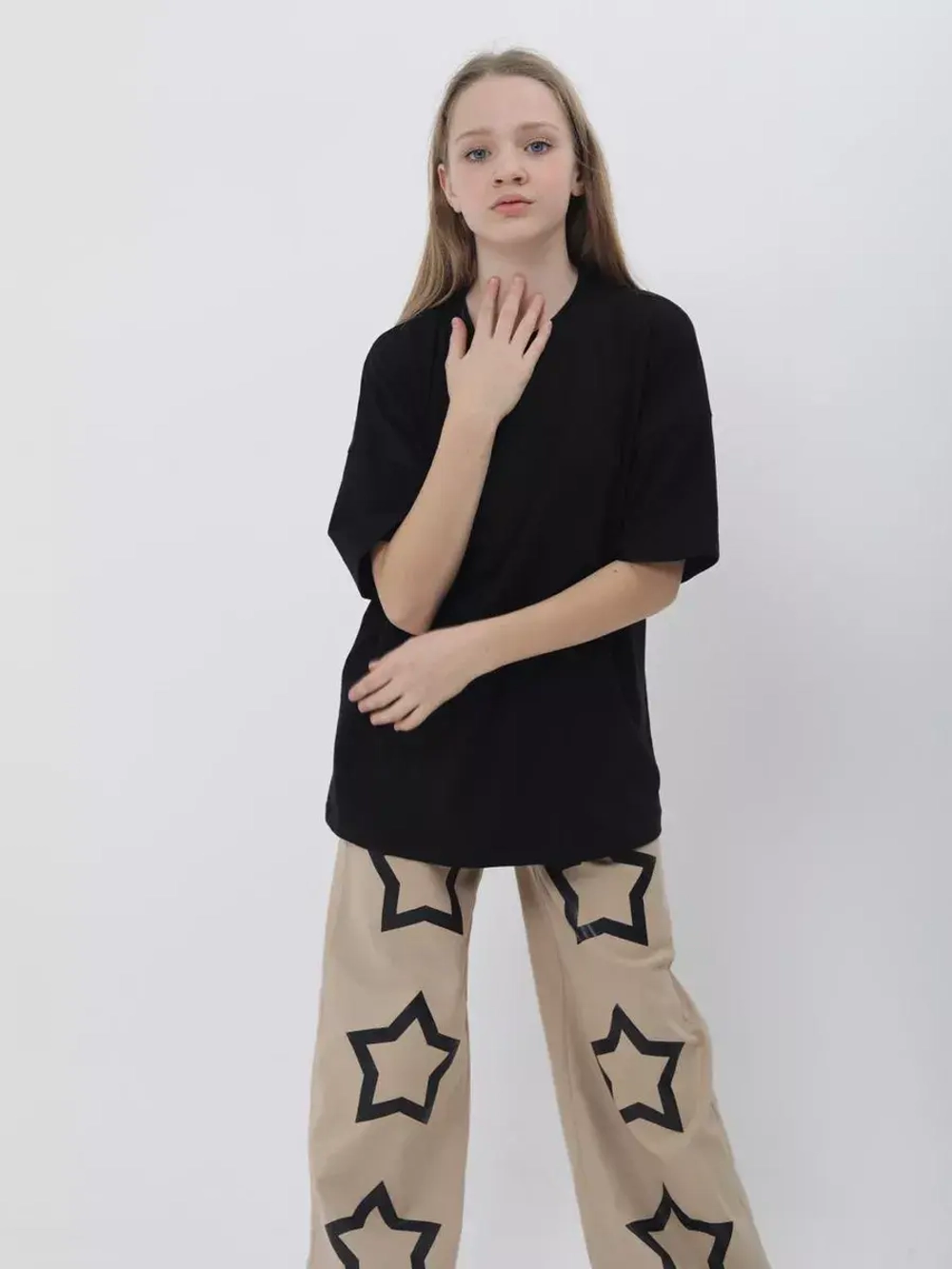 Джинсы-кюлоты  для девочки-подростка хит сезона