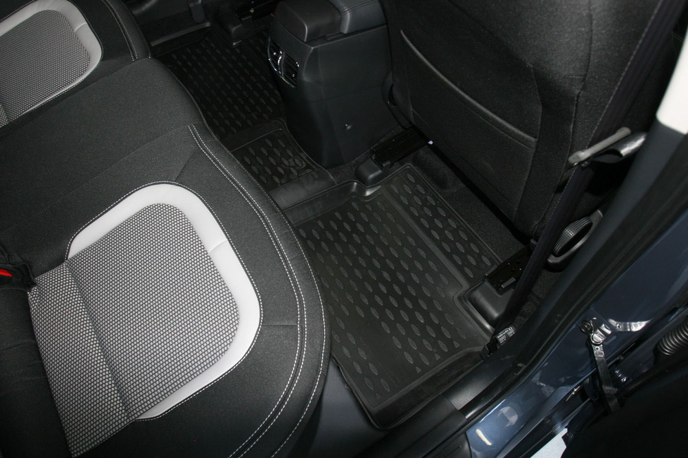 Коврики Standard, в салон KIA Cee'd (II), 2012-2018, 4 шт. (полиуретан, чёрные) Element.NLC.25.43.210