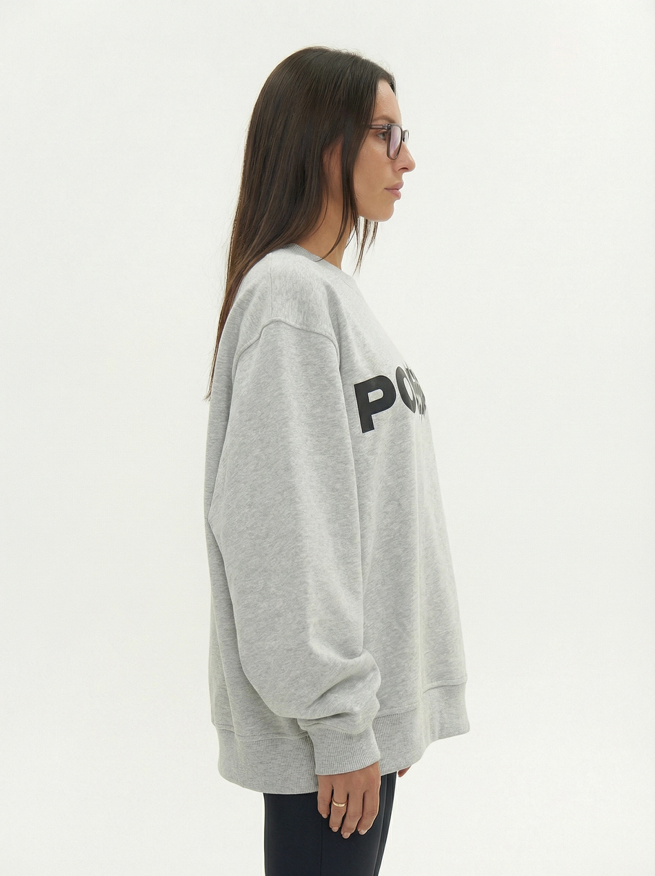 Свитшот POSH | Серый меланж