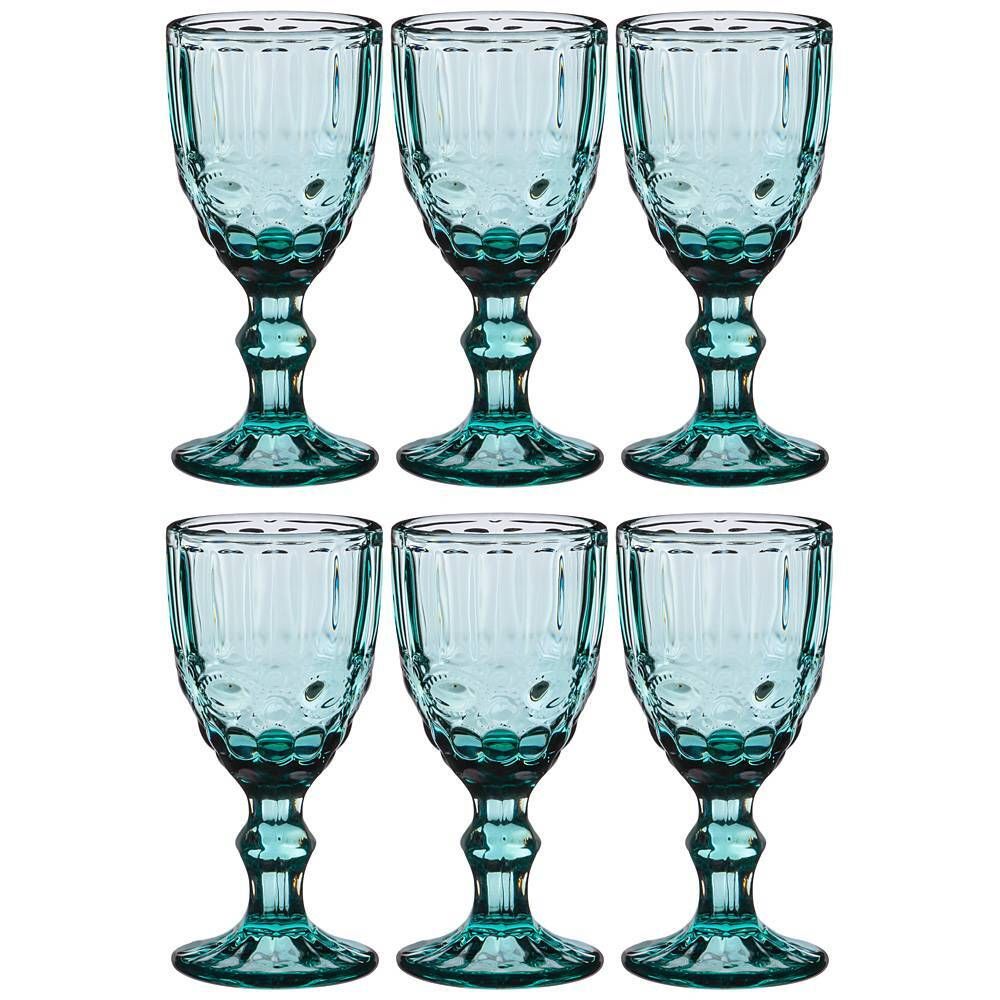 НАБОР РЮМОК "СЕРПЕНТИНА" ИЗ 6ШТ. СЕРИЯ "MUZA COLOR" 50МЛ. / В=10,5 СМ (КОР=16НАБ.)