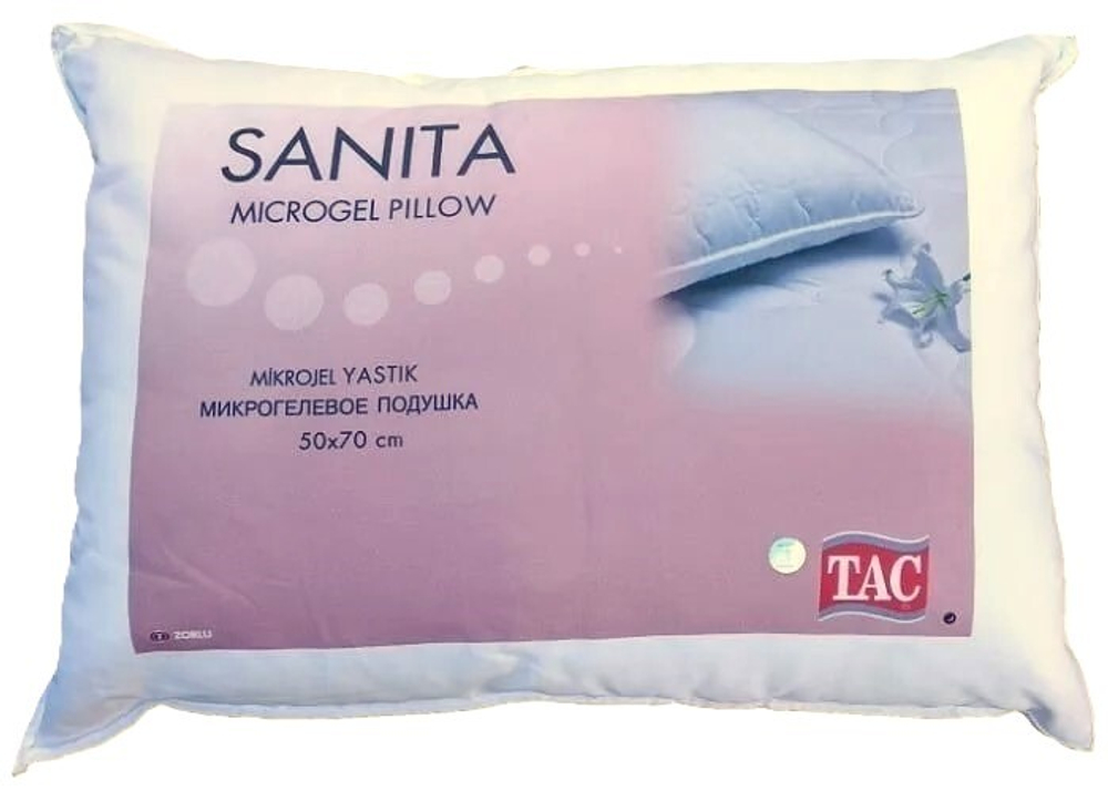 Подушка ТАЧ "SANITA Микрогель" 50*70 см