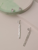 серьги мозаика длинные