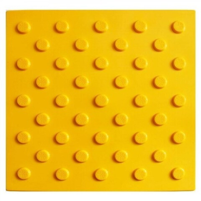 Тактильная плитка из ПВХ Премиум 300х300х6 мм риф в линию 1-3 шт.