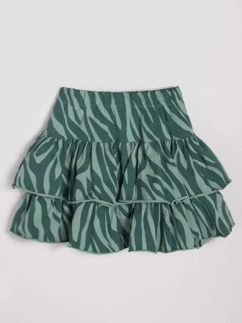 Летний костюм для девочки, юбка и футболка