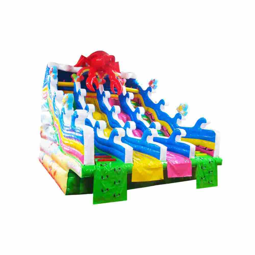 Водная горка для бассейна «Мистер Крабс», 9×6×8,2 м