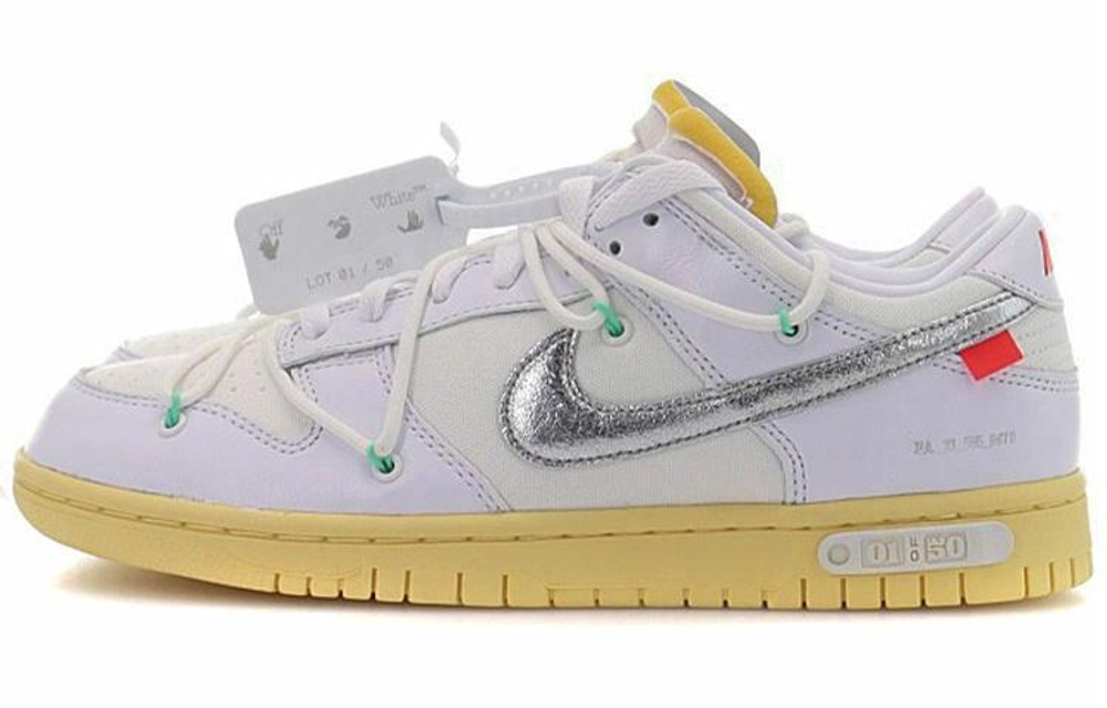 Кроссовки Off-White X Nike Dunk Low The 50 No.1