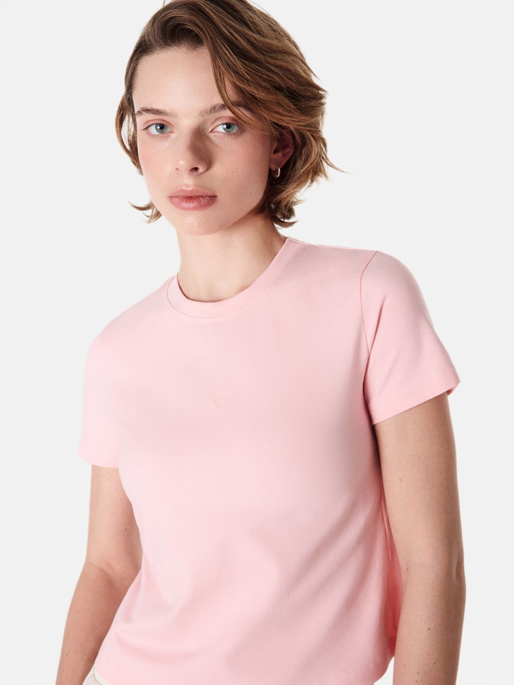 Футболка укороченная "Розовая" женская
