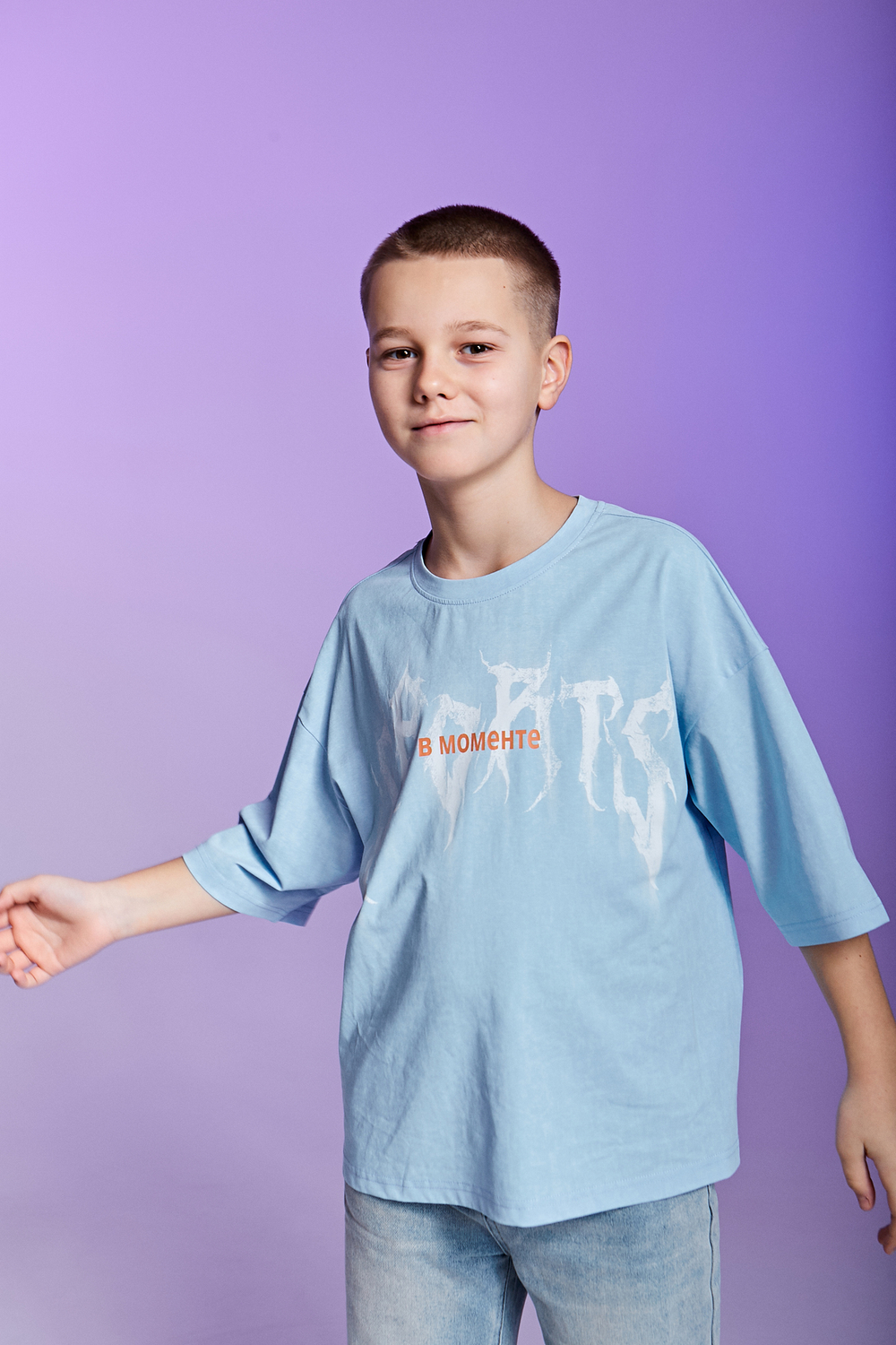 Футболка к/р д/м DELORAS 55428F