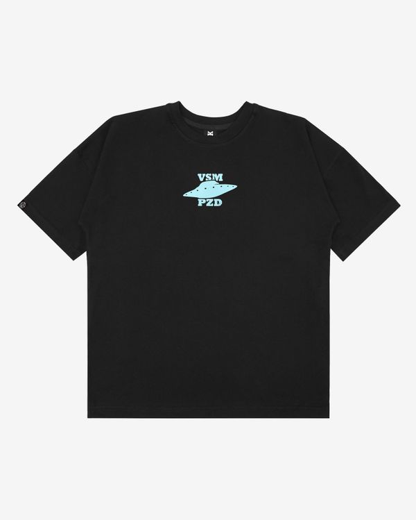 Футболка Тарелка черная - фото 1