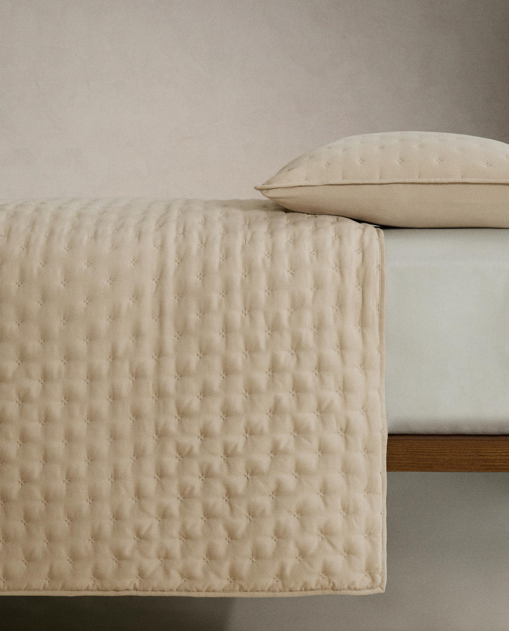 Zara Home покрывало из полиэстера, голубой