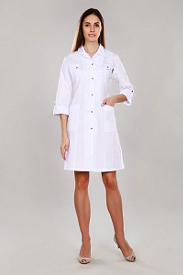 Халат женский М-025 (Белый)