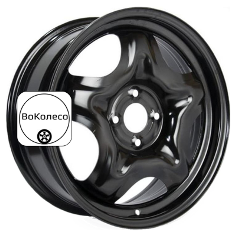 6,5x16/4x100 ET37 D60,1 Renault Sandero Stepway Черный ТЗСК