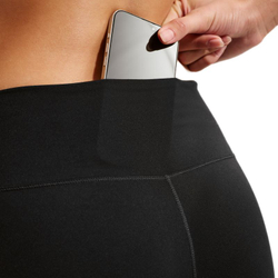 Женские леггинсы Nike Graphic 7/8 High Waist - black/white