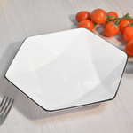 Тарелка глубокая 20см Sugar ромб