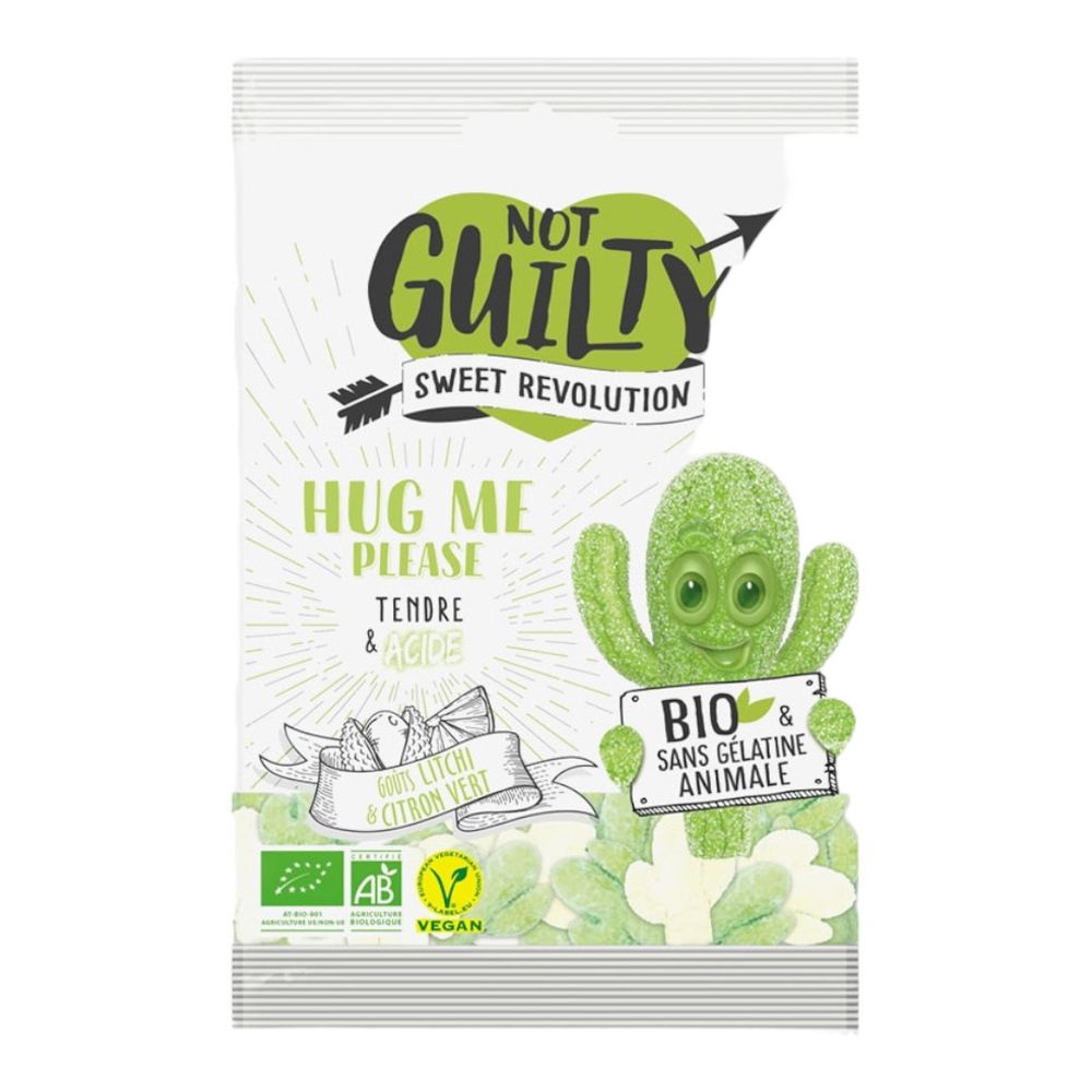 Мармелад кактус со вкусом личи и лайма, 100 гр (Not Guilty)