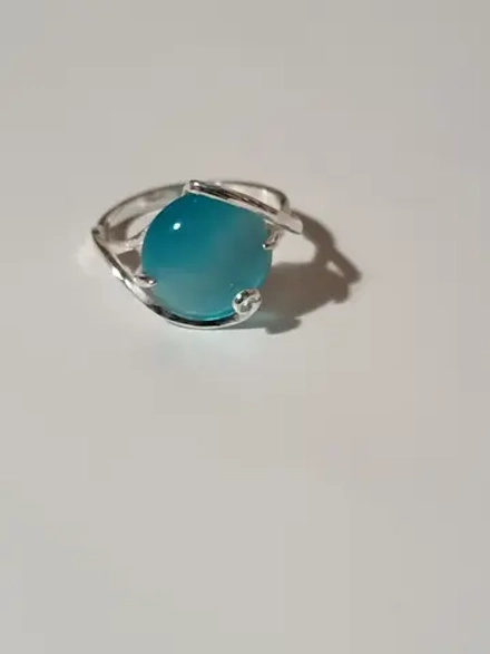 Кольцо бижутерное "Блики зимы"