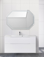 Тумба подвесная с раковиной Belbagno MARINO-H60-1200-2C-SO-BL-P