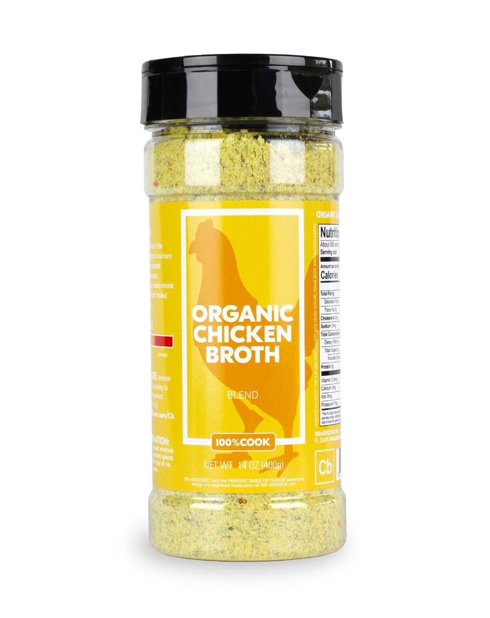 Бульон Куриный сухой, 100%COOK, 400 г