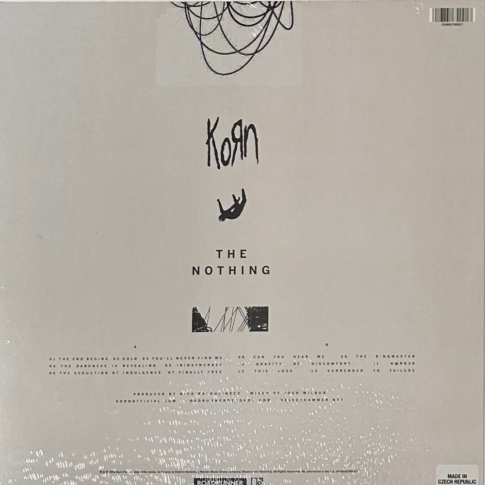 Korn - The Nothing (Чехия 2022г.) White
