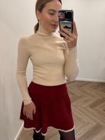 Водолазка молочный