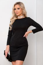 Платье Ледис (черный) Р11-1007 Nikol