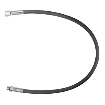 Шланг воздушный BTS высокого давления (HP), L60см, 7/16", Резина, для манометра, черный