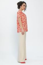 Костюм Яркие планы (бежево-красный) К13591-30М LT Collection