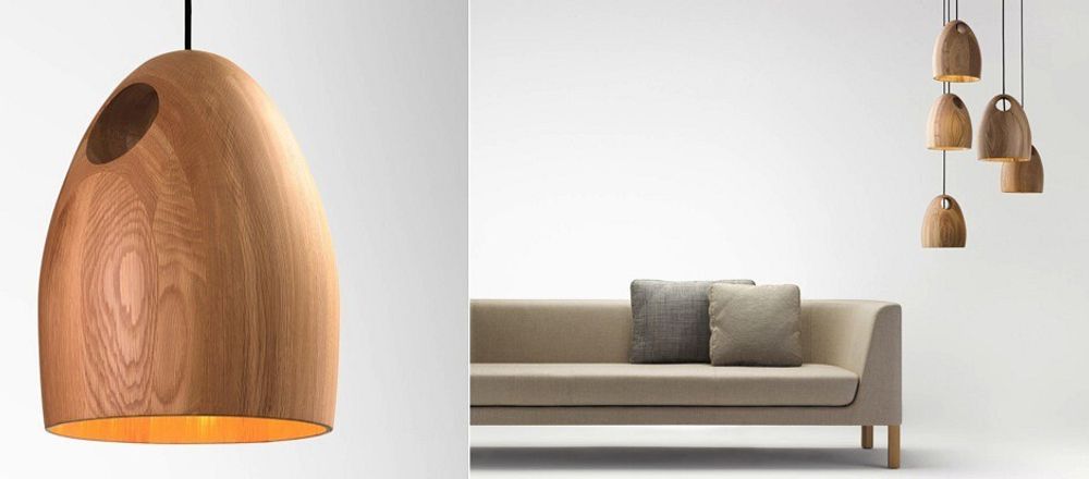 Подвесной светильник Imperiumloft Large Oak 40,156