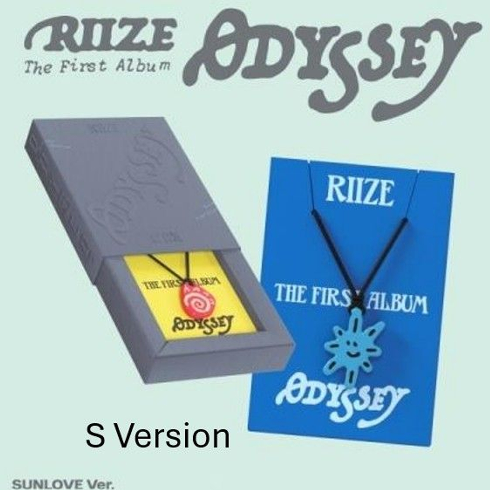 Альбом RIIZE - ODYSSEY 1st Album SUNLOVE LIMITED Edition S Version
