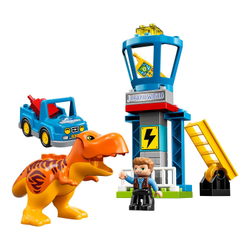 LEGO Duplo: Jurassic World — Башня ти-рекса 10880 — T. rex Tower — Лего Дупло Мир юрского периода