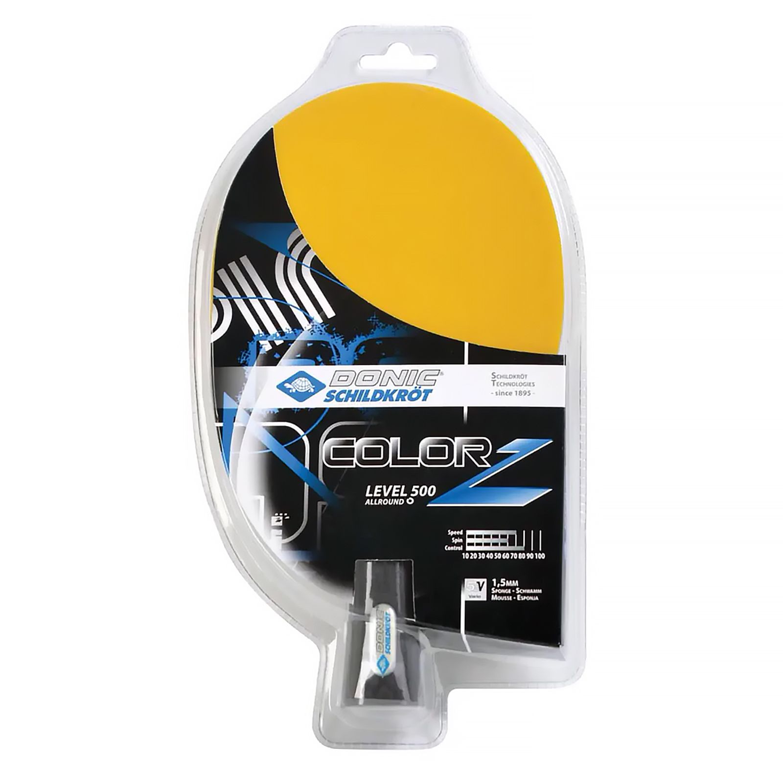 Ракетка DONIC COLOR Z YELLOW фото №1