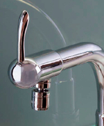 Смеситель для кухни Ritmonio Perigeo с вращающимся изливом, хром B0CU00CRL