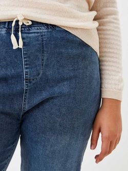 Джинсы на резинке больших размеров