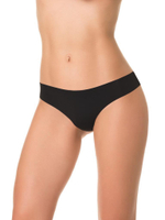 Женские трусики-бразилиана с ажурной задней частью (Размер: XL) (Цвет: черный)