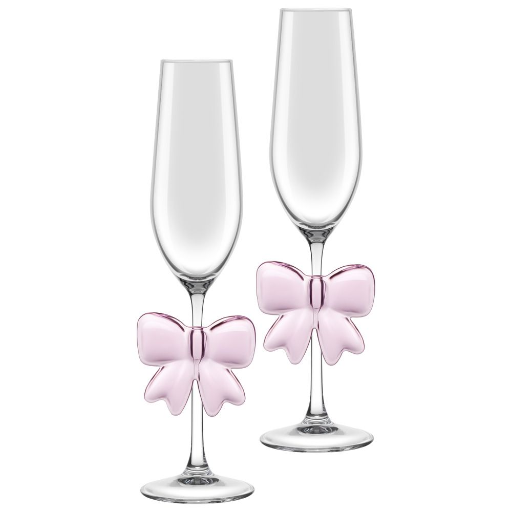 НАБОР БОКАЛОВ ДЛЯ ШАМПАНСКОГО "VENEZIA" ИЗ 2 ШТ. 180 МЛ