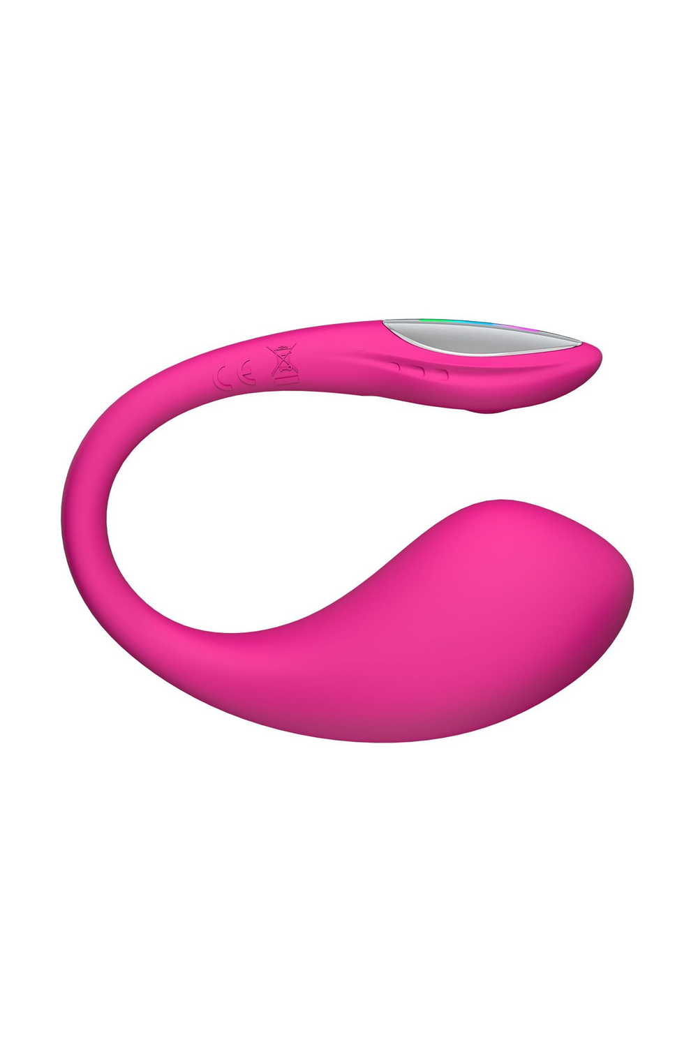 Розовое виброяйцо Lovense Lush 4 (Цвет: розовый)