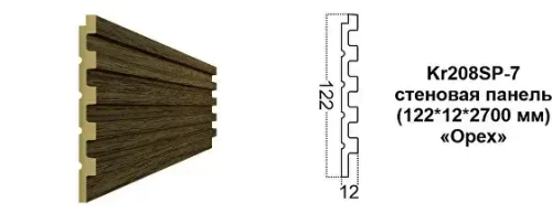 Декоративная панель Kr208SP-7/2.7