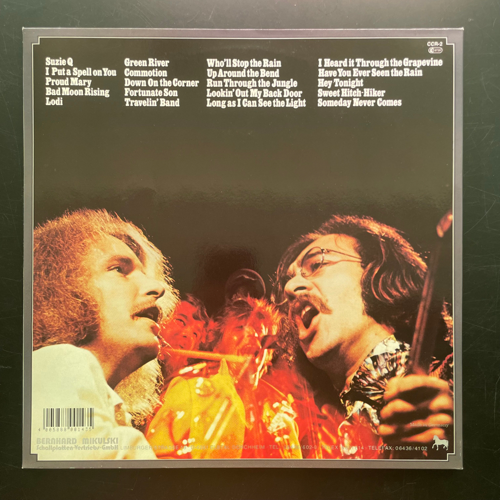 Creedence Clearwater Revival Featuring John Fogerty - Chronicle - The 20 Greatest Hits 2LP (Германия)